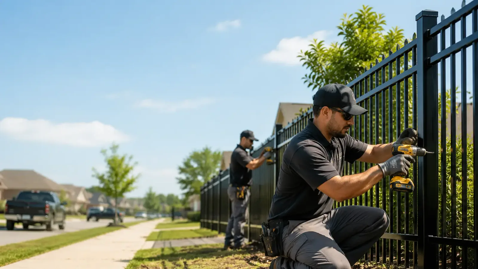 Metal Fence Installation in Hall, NY